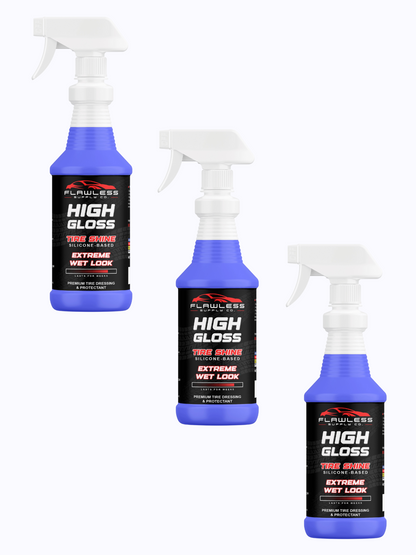 Flawless Tire Dressing – Extreme Wet Look, Weeks of Protection