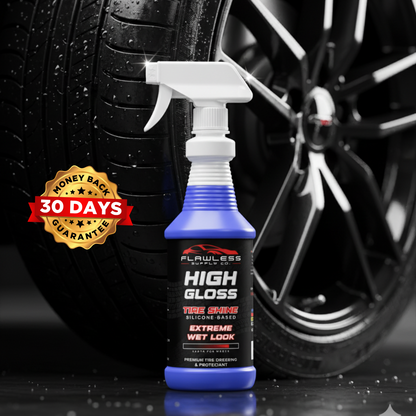 Flawless Tire Dressing – Deep Black Shine That Lasts